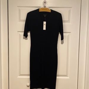 Ann Taylor Black Sweater Dress